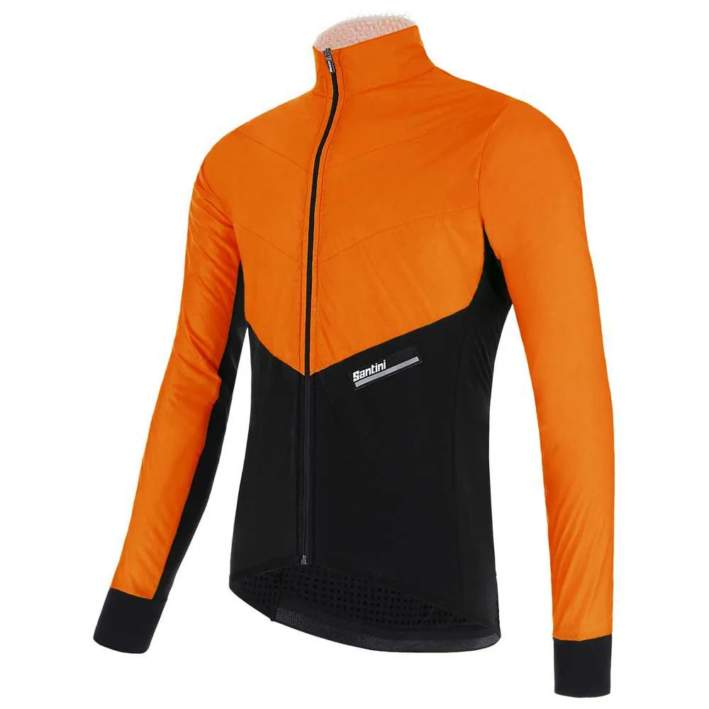 Santini Redux Vigor Jacke, Flashy orange Santini Redux Vigor Jacke, Flashy orange