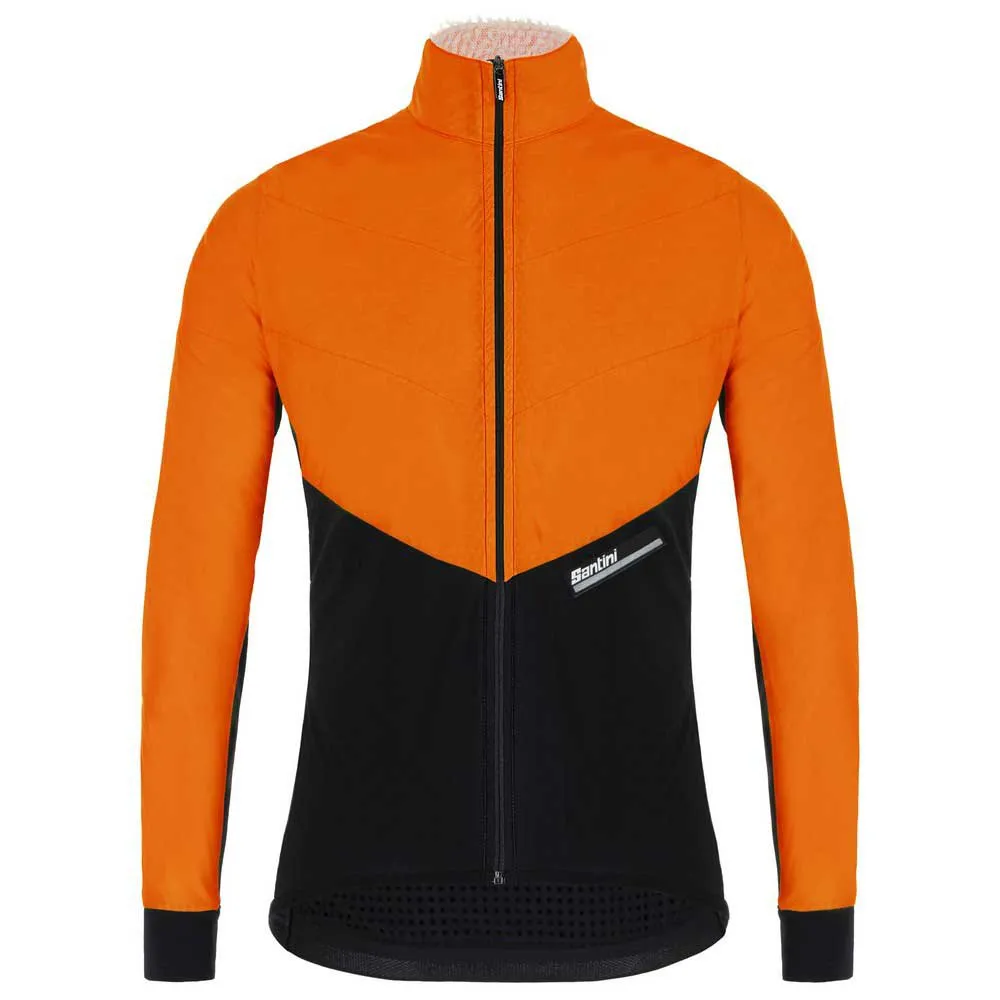 Santini Redux Vigor Jacke, Flashy orange Santini Redux Vigor Jacke, Flashy orange