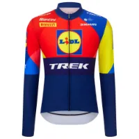 Santini Replica Lidl-trek 2025 Langarm-trikot Santini Replica Lidl-trek 2025 Langarm-trikot