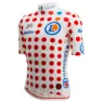 Santini Replica Tour De France Gpm Leader Kurzarm-radtrikot