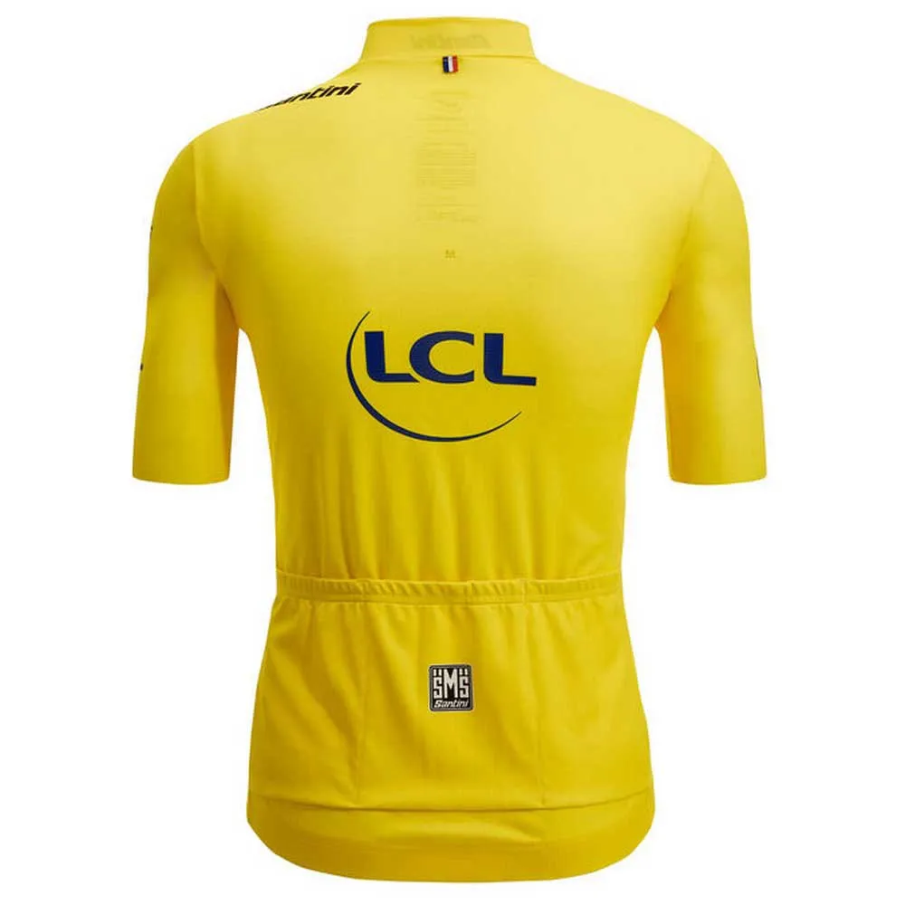 Santini Replica Tour De France Overall Leader Kurzarm-radtrikot Santini Replica Tour De France Overall Leader Kurzarm-radtrikot