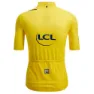 Santini Replica Tour De France Overall Leader Kurzarm-radtrikot