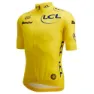 Santini Replica Tour De France Overall Leader Kurzarm-radtrikot