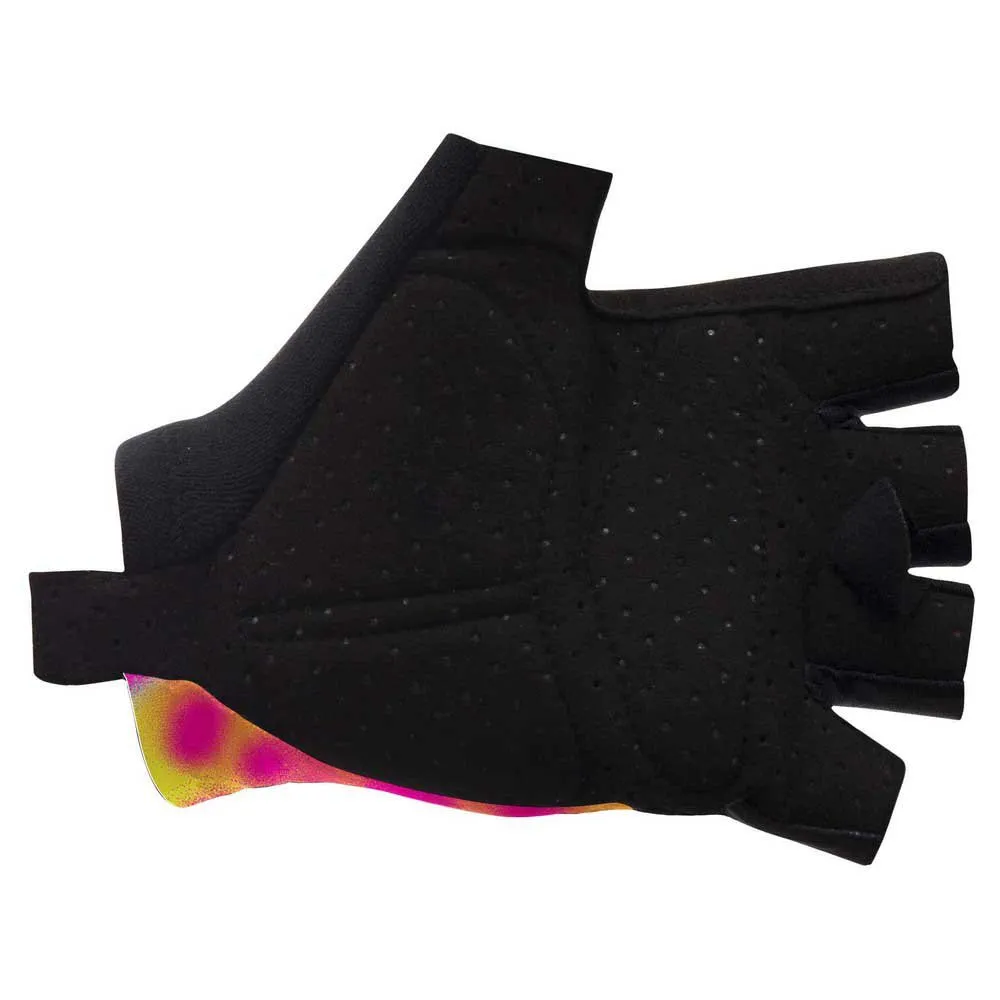 Santini Rotterdam Tour De France Femme Avec Zwift Official Kurze Handschuhe, Print Santini Rotterdam Tour De France Femme Avec Zwift Official Kurze Handschuhe, Print