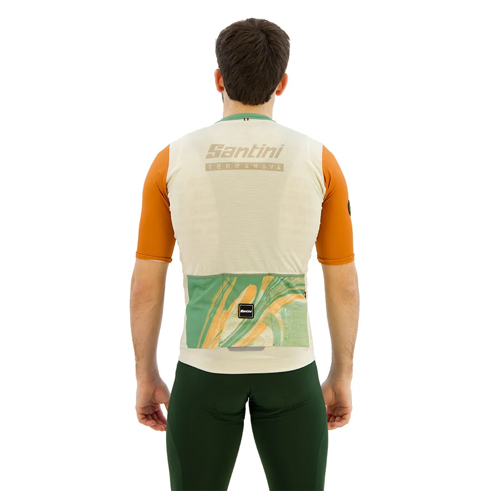 Santini Sandstorm Comfort Kurzarm-radtrikot Santini Sandstorm Comfort Kurzarm-radtrikot