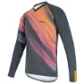 Santini Sasso Langarm-trikot, Red, M