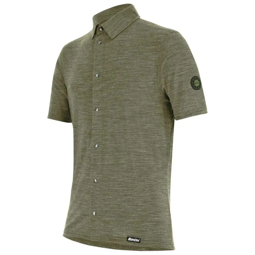 Santini Summer Gravel Kurzarmhemd