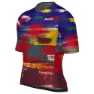 Santini Tdf Arrivée Dash 2025 Kurzarm-radtrikot