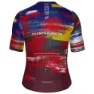 Santini Tdf Arrivée Dash 2025 Kurzarm-radtrikot
