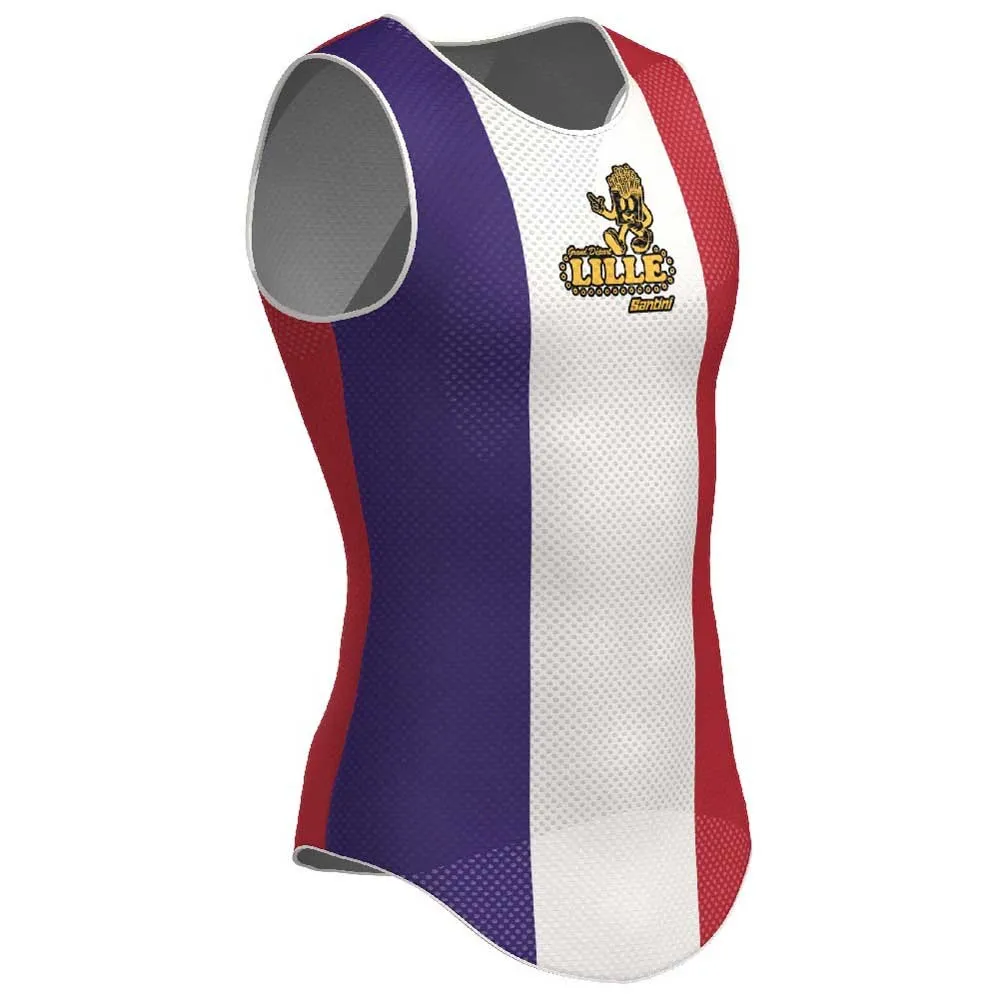 Santini Tdf Grand Depart Lille 2025 Ärmelloses Baselayer Santini Tdf Grand Depart Lille 2025 Ärmelloses Baselayer