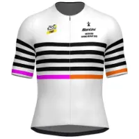 Santini Tdffaz Grand Départ Bretagne 2025 Kurzarm-radtrikot Santini Tdffaz Grand Départ Bretagne 2025 Kurzarm-radtrikot