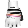 Santini Tdffaz Grand Départ Bretagne 2025 Kurze Handschuhe