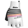 Santini Tdffaz Grand Départ Bretagne 2025 Kurze Handschuhe