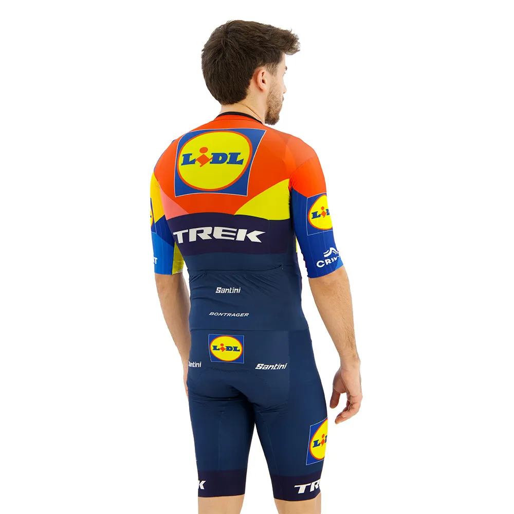 Santini Team Aero Lidl-trek 2025 Rad-skinsuit Santini Team Aero Lidl-trek 2025 Rad-skinsuit