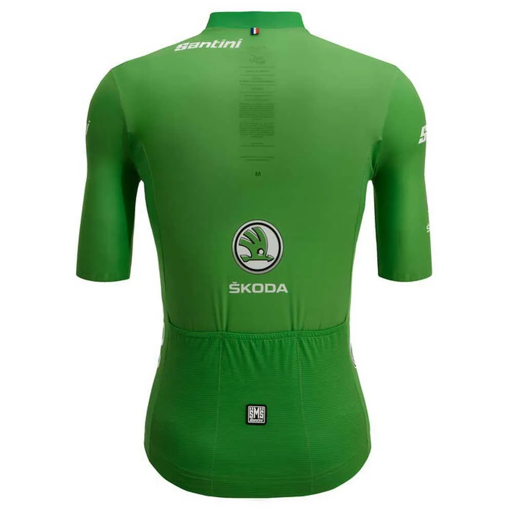 Santini Team Original Tour De France Best Sprinter Kurzarm-radtrikot, Green