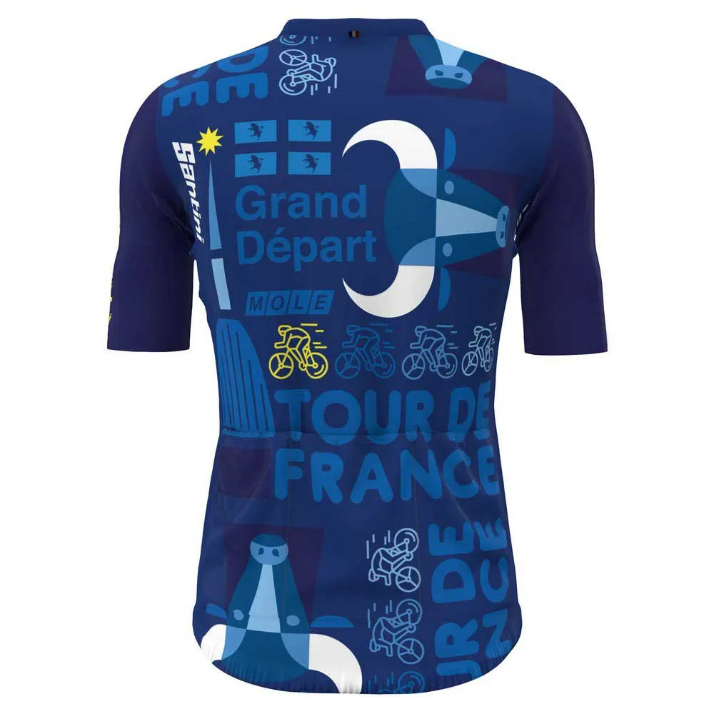 Santini Torino Tour De France Official Kurzarm-radtrikot Santini Torino Tour De France Official Kurzarm-radtrikot