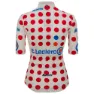 Santini Tour De France Avec Zwift Polka Dot 2025 Kurzarm-radtrikot