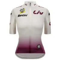 Santini Tour De France Avec Zwift Yellow 2025 Kurzarm-radtrikot Santini Tour De France Avec Zwift Yellow 2025 Kurzarm-radtrikot