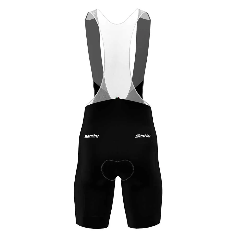 Santini Tour De France Fan Line Gpm Leader Trägerhose Santini Tour De France Fan Line Gpm Leader Trägerhose