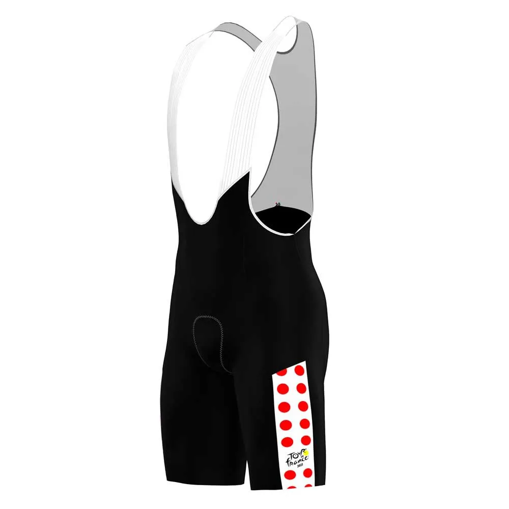Santini Tour De France Fan Line Gpm Leader Trägerhose Santini Tour De France Fan Line Gpm Leader Trägerhose