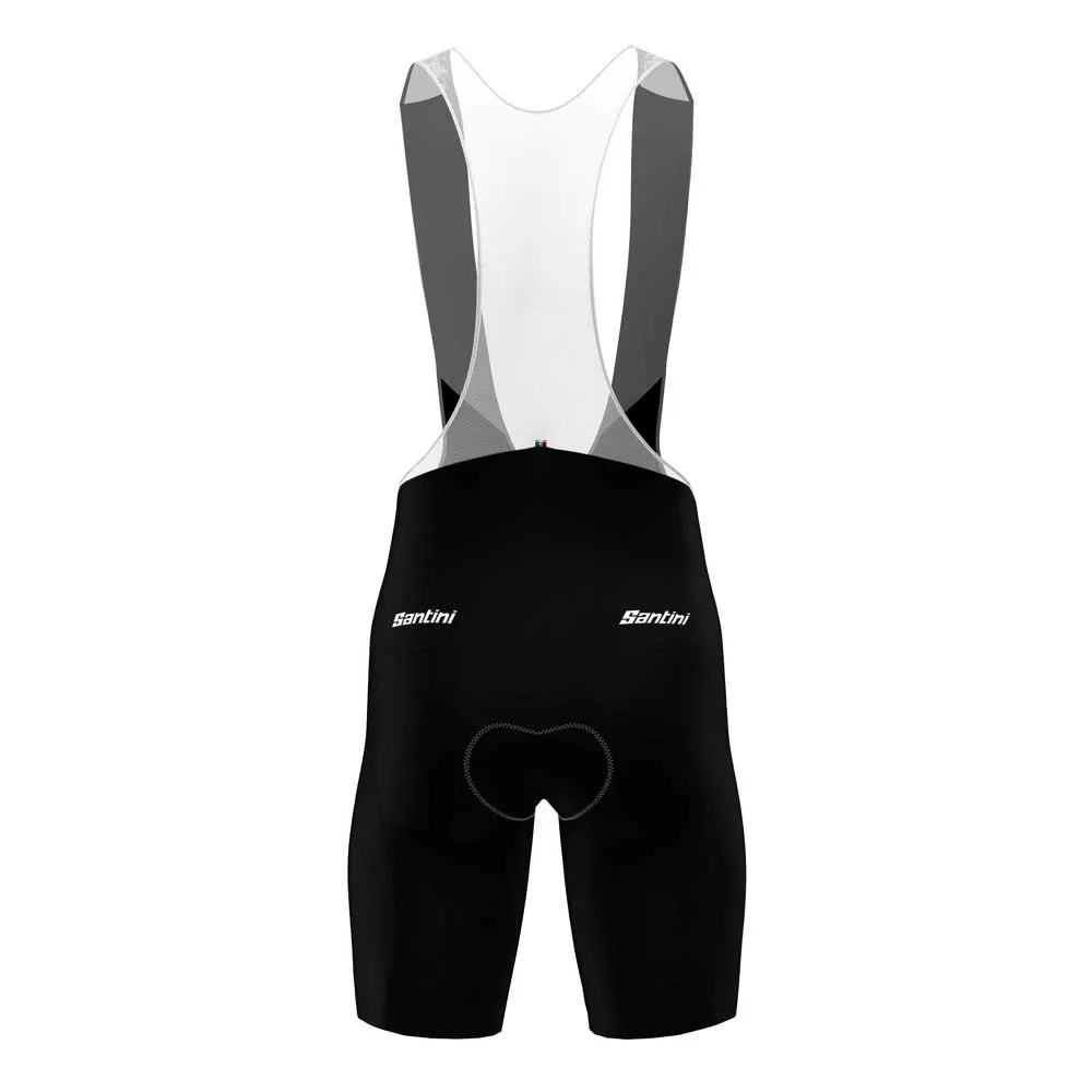 Santini Tour De France Fan Line Overall Leader Trägerhose Santini Tour De France Fan Line Overall Leader Trägerhose