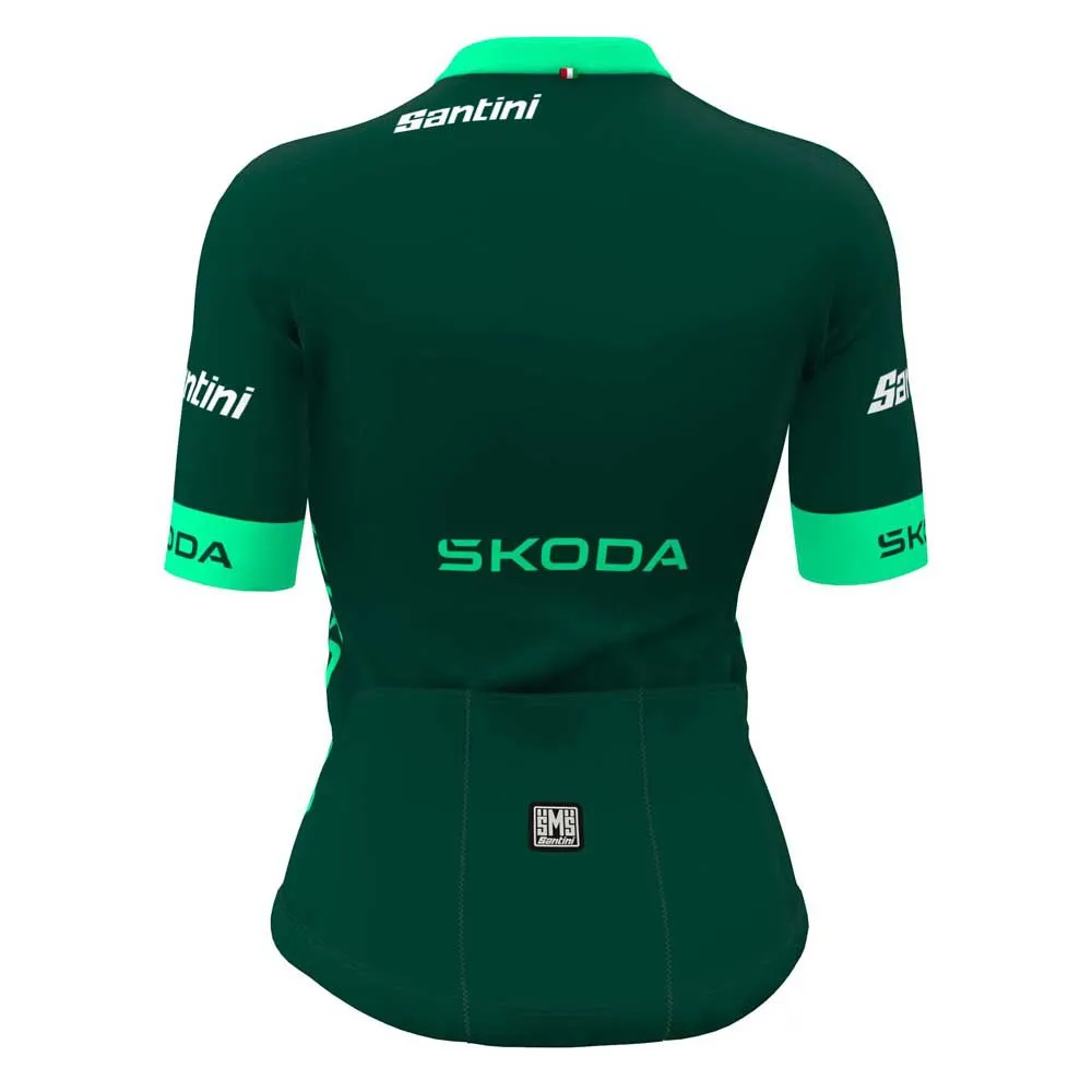 Santini Tour De France Femme Avec Zwift Best Sprinter Leader Kurzarm-radtrikot Santini Tour De France Femme Avec Zwift Best Sprinter Leader Kurzarm-radtrikot