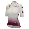 Santini Tour De France Femme Avec Zwift Best Young Leader Kurzarm-radtrikot