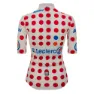 Santini Tour De France Femme Avec Zwift Gpm Leader Kurzarm-radtrikot