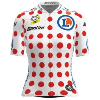 Santini Tour De France Femme Zwift Gpm Leader Kurzarm-radtrikot Santini Tour De France Femme Zwift Gpm Leader Kurzarm-radtrikot