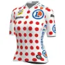 Santini Tour De France Femme Zwift Gpm Leader Kurzarm-radtrikot, Pois