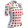 Santini Tour De France Femme Zwift Gpm Leader Kurzarm-radtrikot, Pois