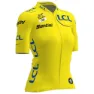 Santini Tour De France Femme Zwift Overall Leader Kurzarm-radtrikot