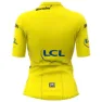 Santini Tour De France Femme Zwift Overall Leader Kurzarm-radtrikot