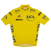 Santini Tour De France Gpm Leader Kurzarm-radtrikot Santini Tour De France Gpm Leader Kurzarm-radtrikot