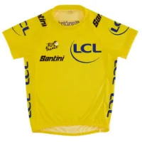 Santini Tour De France Gpm Leader Kurzarm-radtrikot