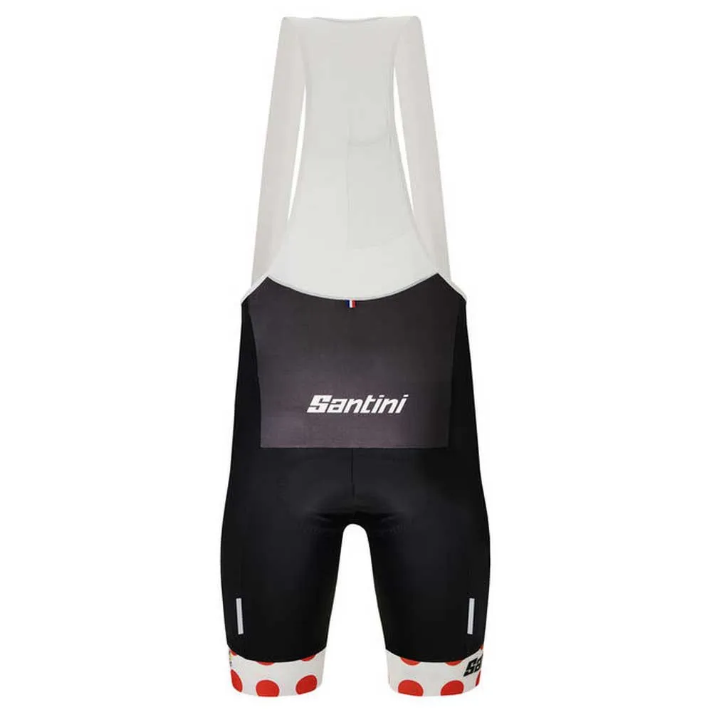 Santini Tour De France Gpm Leader Trägerhose Santini Tour De France Gpm Leader Trägerhose