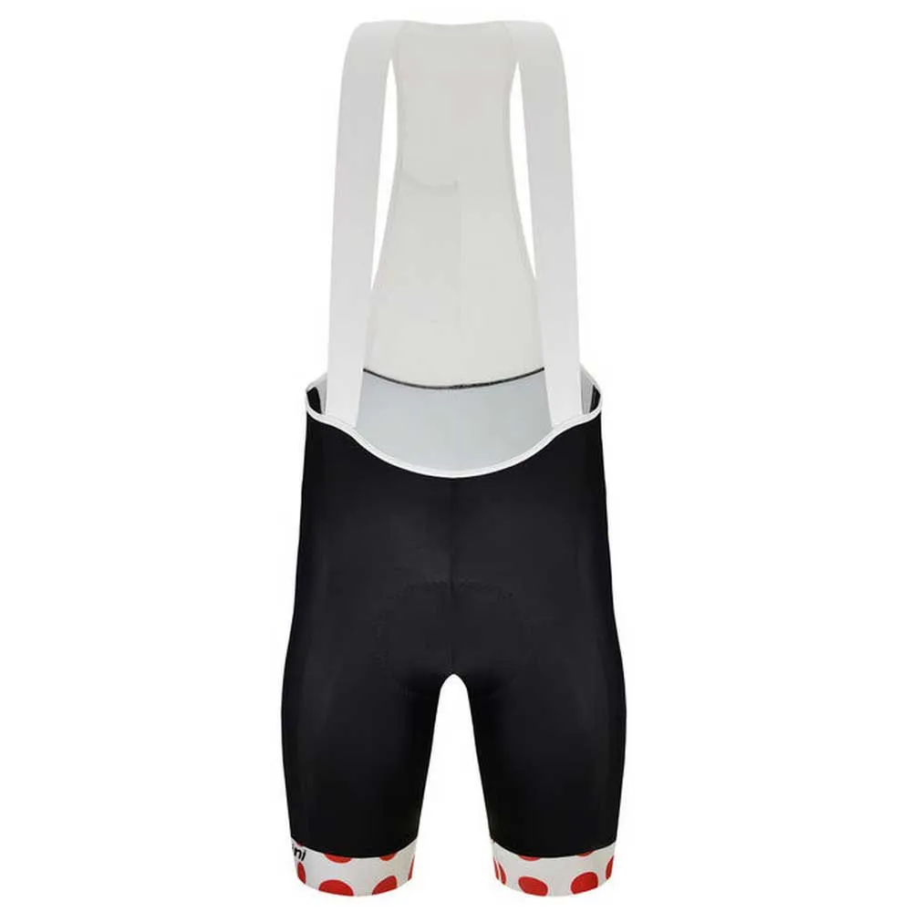 Santini Tour De France Gpm Leader Trägerhose Santini Tour De France Gpm Leader Trägerhose