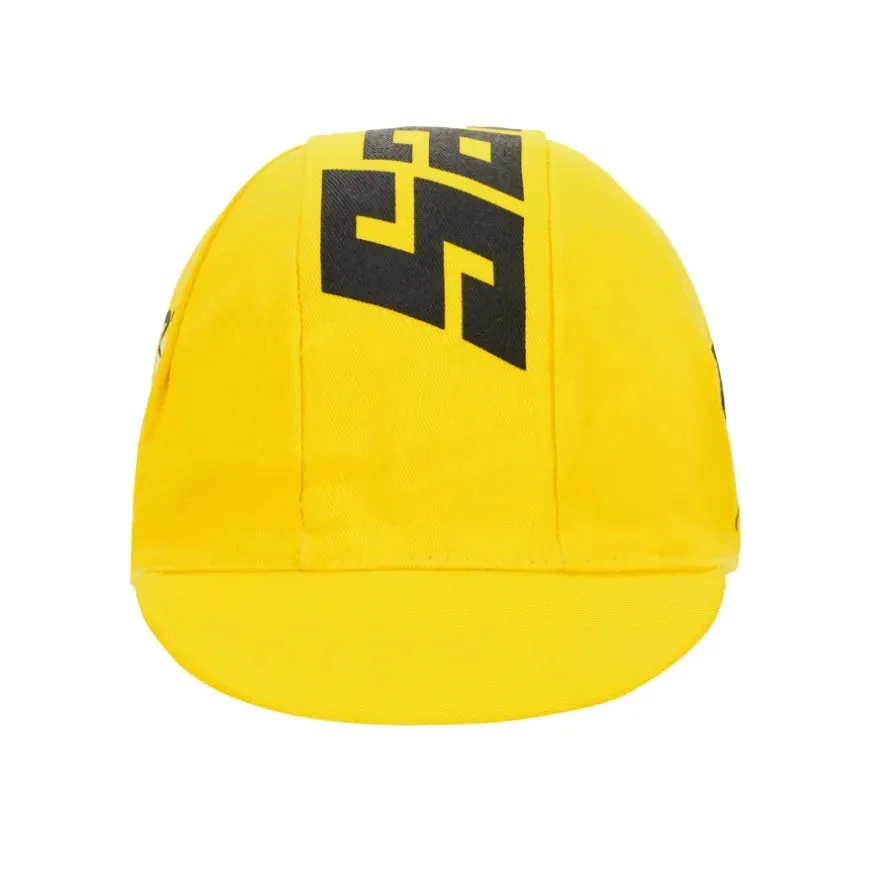 Santini Tour De France Mütze, Yellow Santini Tour De France Mütze, Yellow