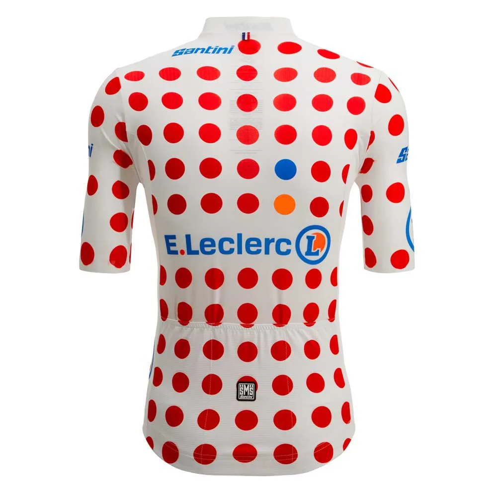 Santini Tour De France Official Gpm Leader Kurzarm-radtrikot Santini Tour De France Official Gpm Leader Kurzarm-radtrikot