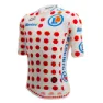 Santini Tour De France Official Gpm Leader Kurzarm-radtrikot