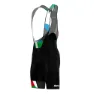 Santini Tour De France Official Mont Blanc-courchevel Trägerhose, Black
