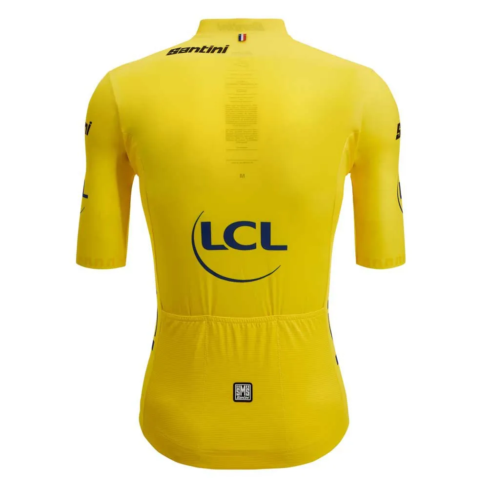 Santini Tour De France Official Overall Leader Kurzarm-radtrikot Santini Tour De France Official Overall Leader Kurzarm-radtrikot