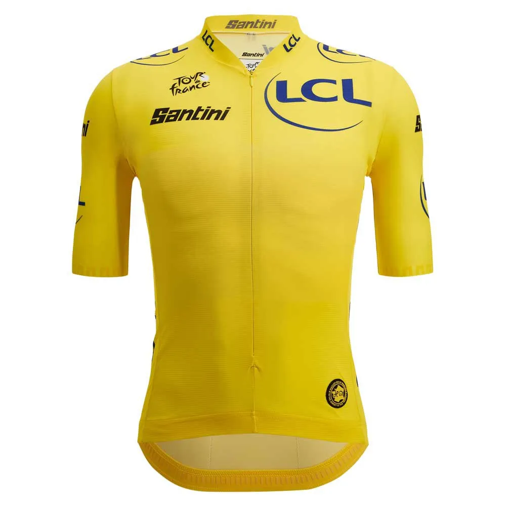Santini Tour De France Official Overall Leader Kurzarm-radtrikot Santini Tour De France Official Overall Leader Kurzarm-radtrikot