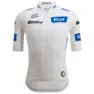 Santini Tour De France Official White 2025 Kurzarm-radtrikot