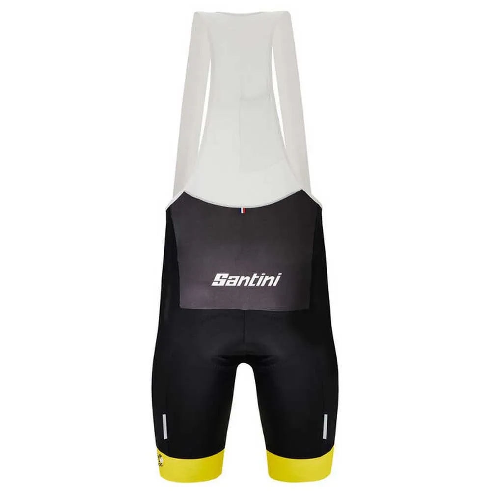 Santini Tour De France Overall Leader Trägerhose Santini Tour De France Overall Leader Trägerhose