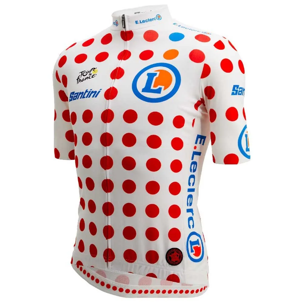 Santini Tour De France Polka Dot 2025 Kurzarm-radtrikot Santini Tour De France Polka Dot 2025 Kurzarm-radtrikot