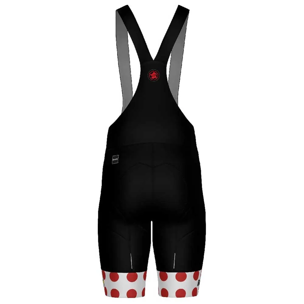 Santini Tour De France Polka Dot 2025 Trägerhose Santini Tour De France Polka Dot 2025 Trägerhose