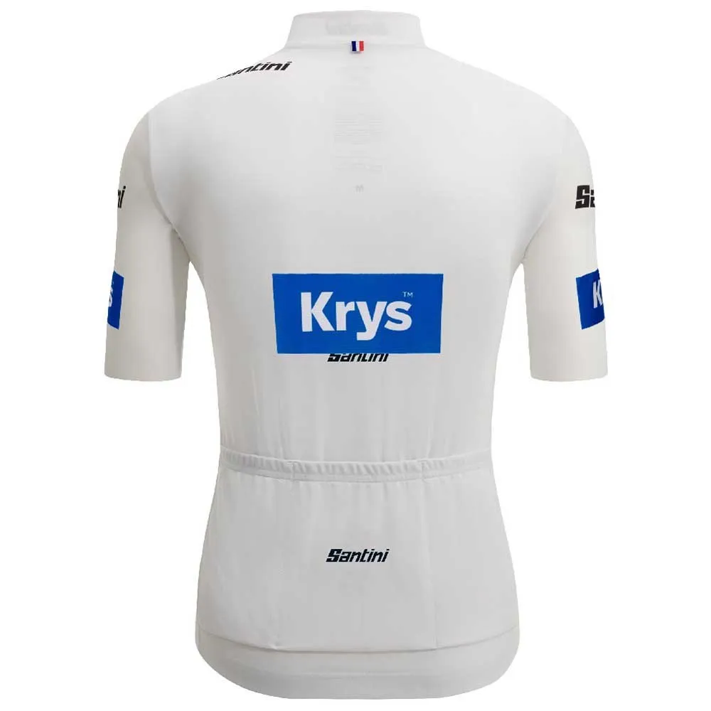 Santini Tour De France White 2025 Kurzarm-radtrikot Santini Tour De France White 2025 Kurzarm-radtrikot