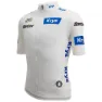 Santini Tour De France White 2025 Kurzarm-radtrikot