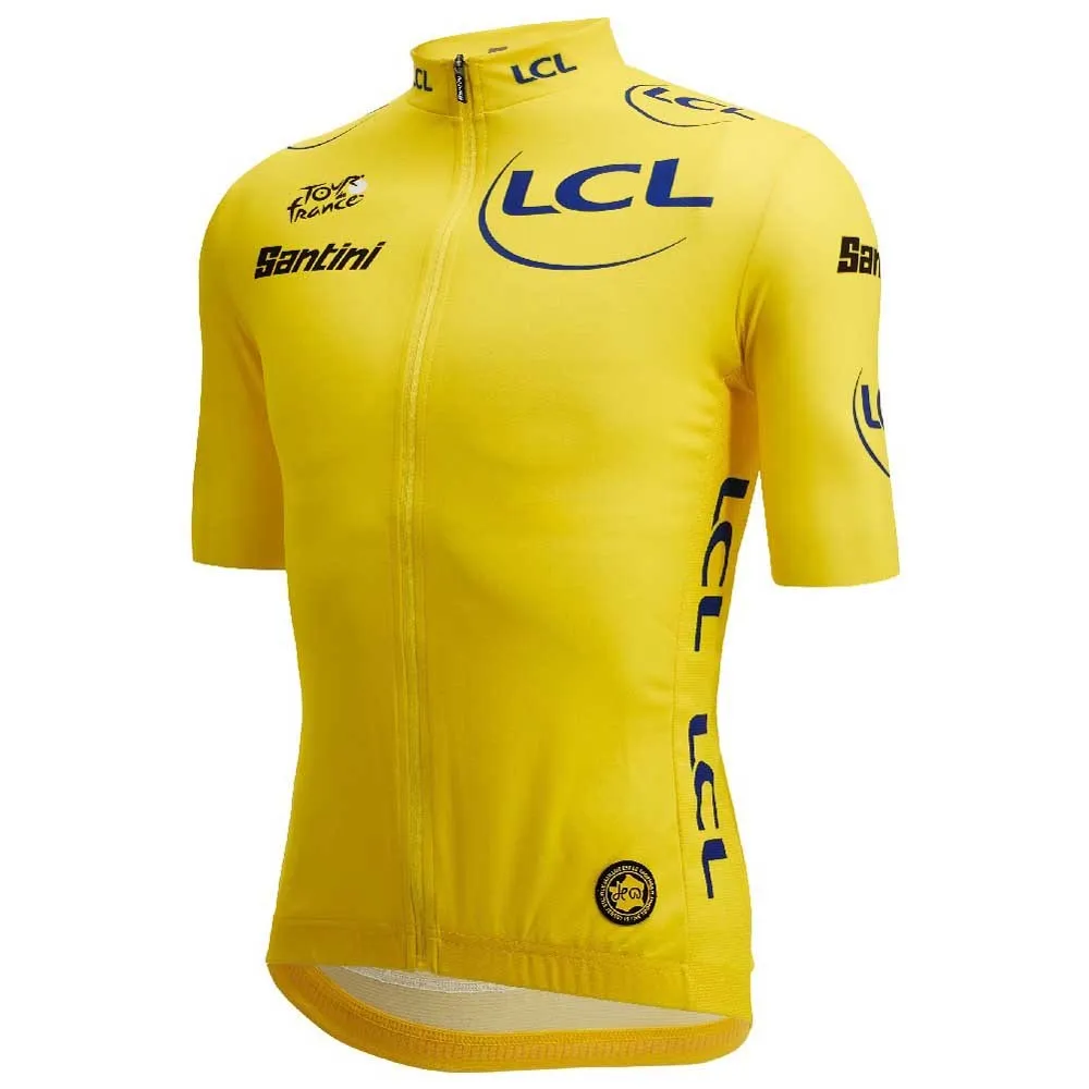 Santini Tour De France Yellow 2025 Kurzarm-radtrikot Santini Tour De France Yellow 2025 Kurzarm-radtrikot